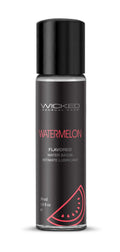 Aqua Watermelon Flavored Water Based Intimate Lubricant - 1 Fl. Oz. Luxe Ember Essentials
