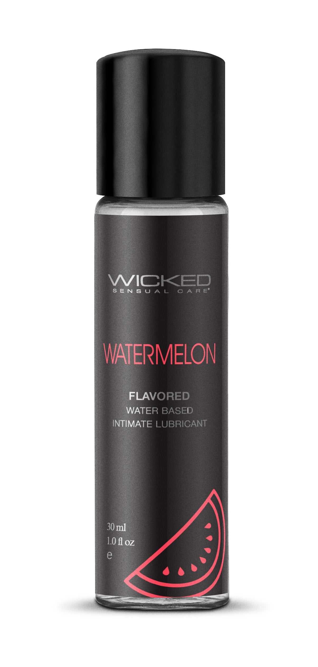 Aqua Watermelon Flavored Water Based Intimate Lubricant - 1 Fl. Oz. Luxe Ember Essentials