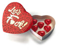 Let's Fuck - Chocolate Heart Box Luxe Ember Essentials