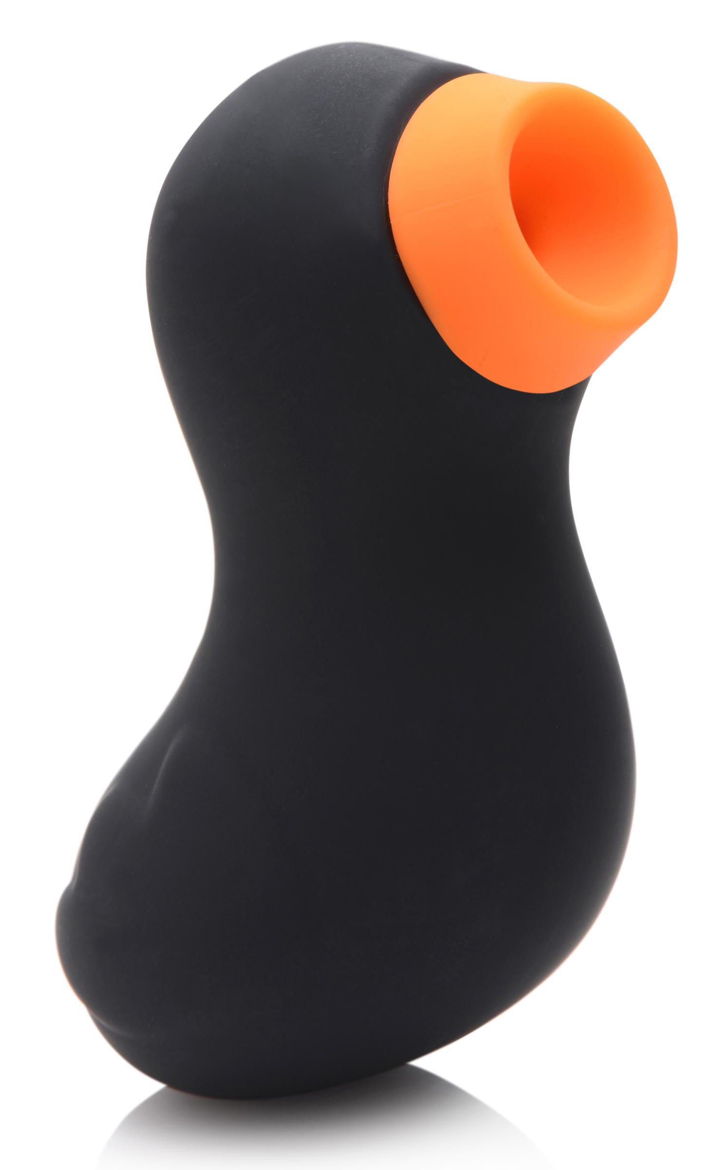Sucky Ducky Silicone Clitoral Stimulator - Black Luxe Ember Essentials