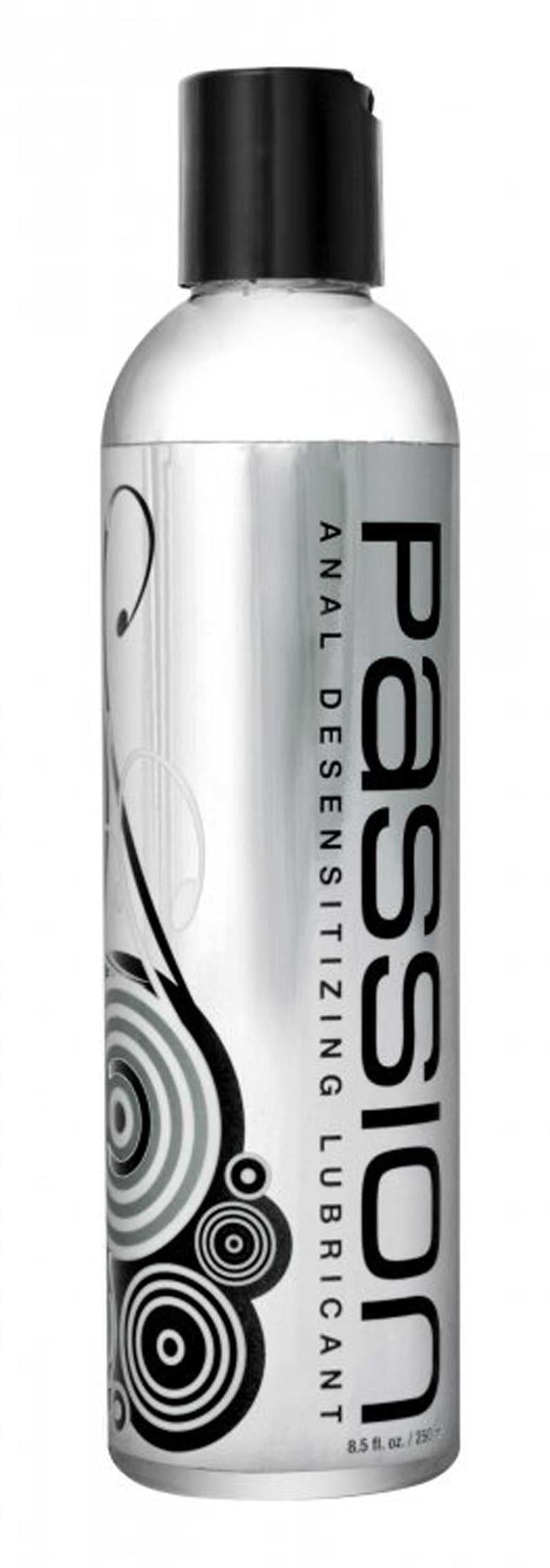 Passion Anal Desensitizing Lubricant With Lidocaine - 8.5 Fl. Oz. Luxe Ember Essentials