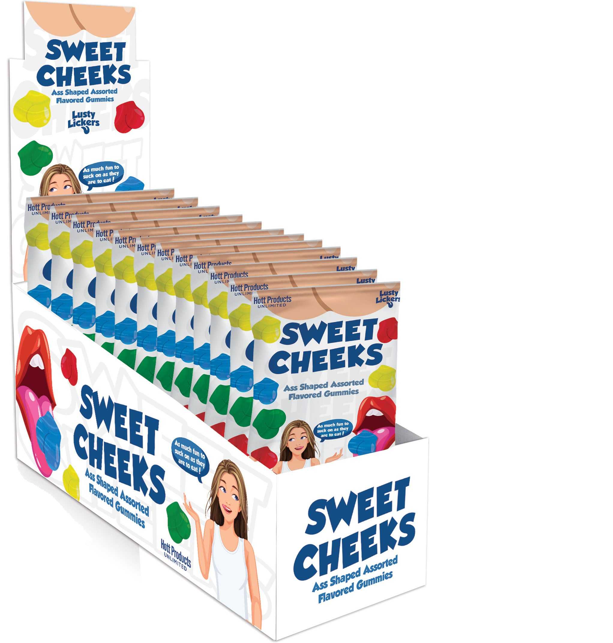 Sweet Cheeks Gummies - Ass Shaped Gummies - Assorted Flavors Luxe Ember Essentials