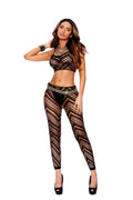 Cami Top and Leggings - One Size - Black Luxe Ember Essentials