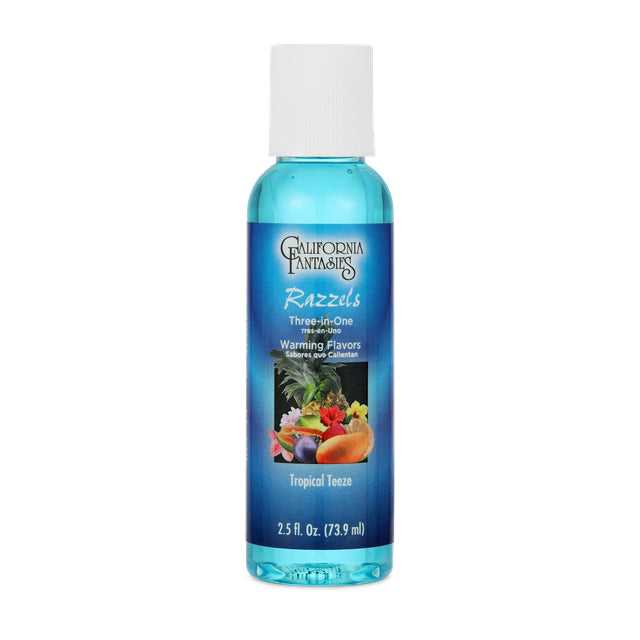 Razzels Warming Lubricant - Tropical Teeze - 2 Oz. Bottle Luxe Ember Essentials
