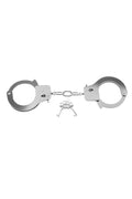 Fetish Fantasy Series Metal Handcuffs - Silver Luxe Ember Essentials