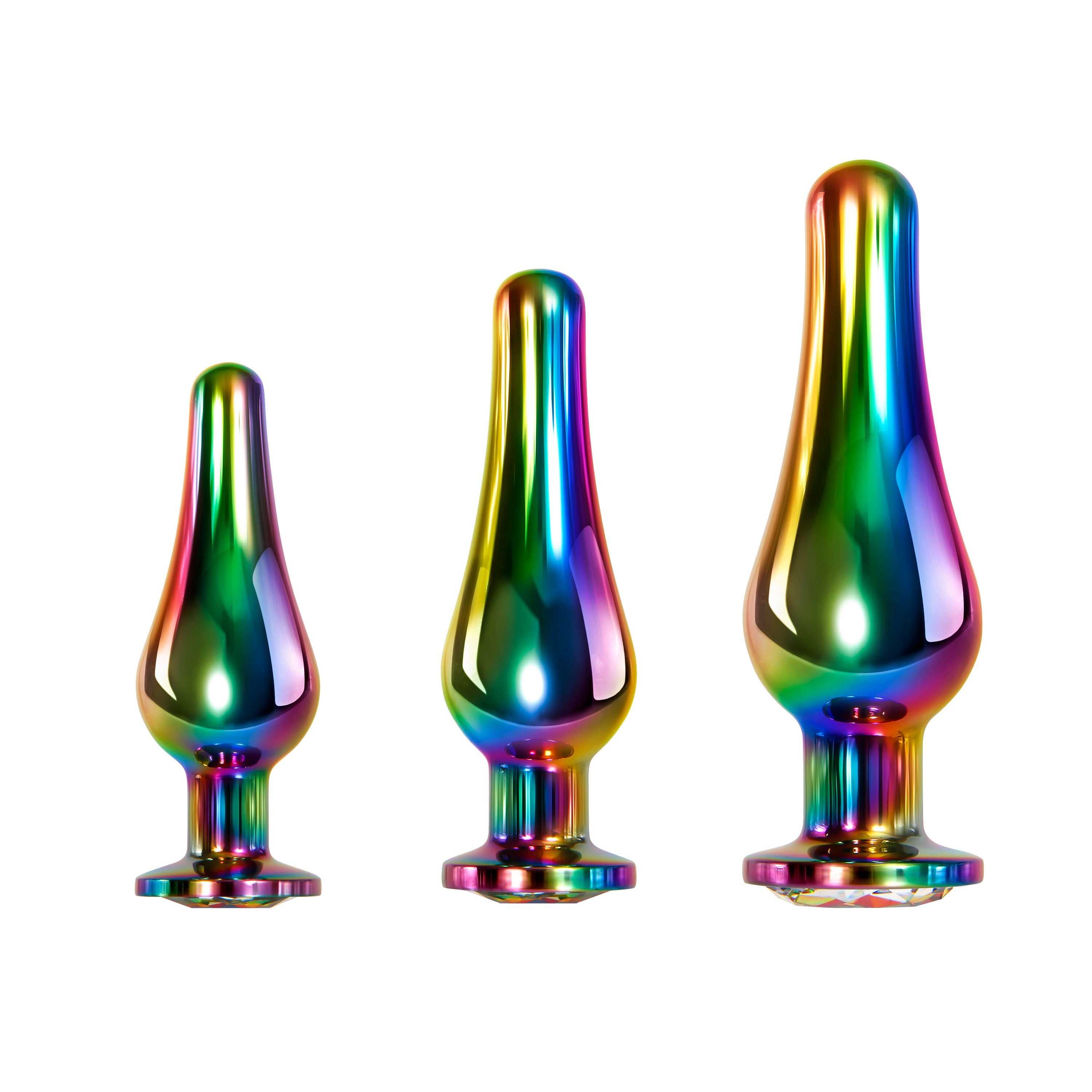 Rainbow Metal Plug Set Luxe Ember Essentials