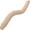Silicone Studs Bend and Hold Dual Dong 12 Inch - Ivory Luxe Ember Essentials