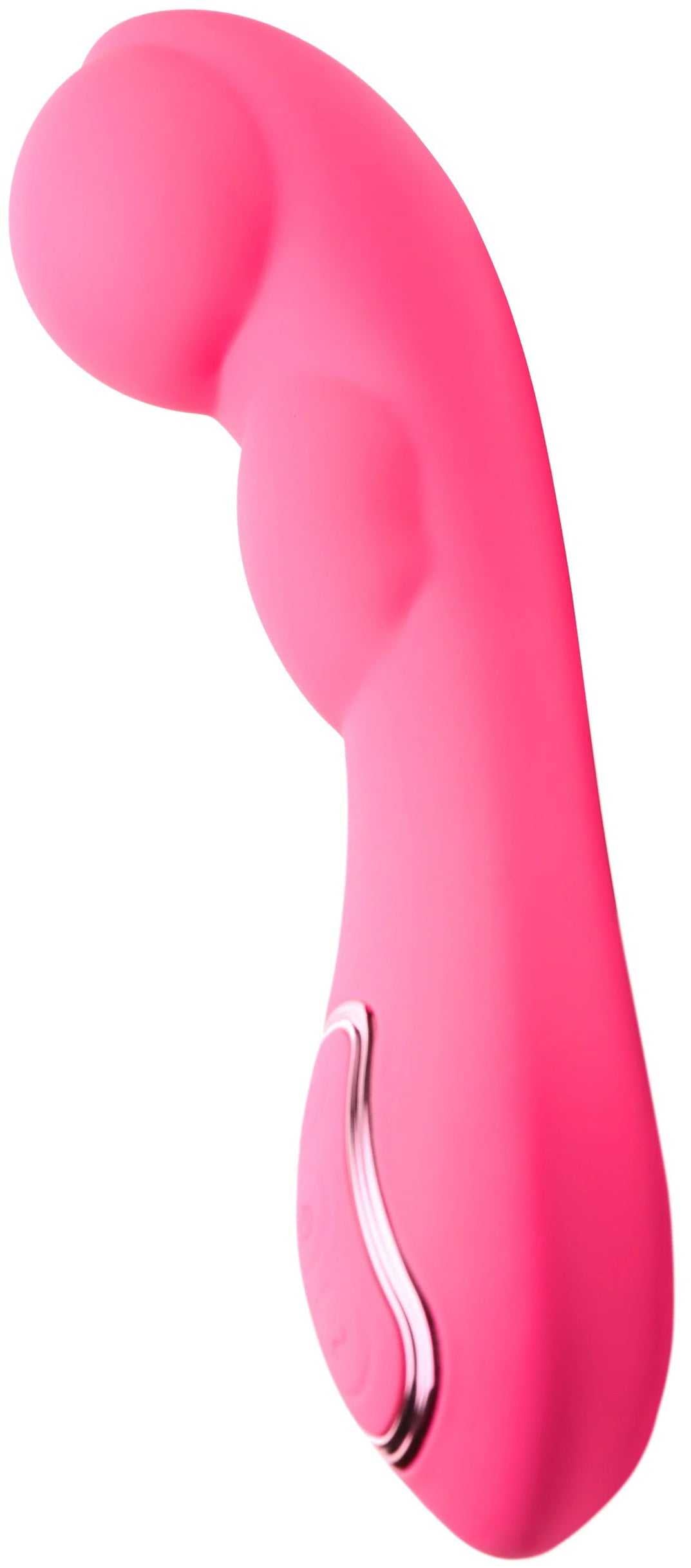Extreme-G Inflating G-Spot Silicone Vibrator - Pink Luxe Ember Essentials