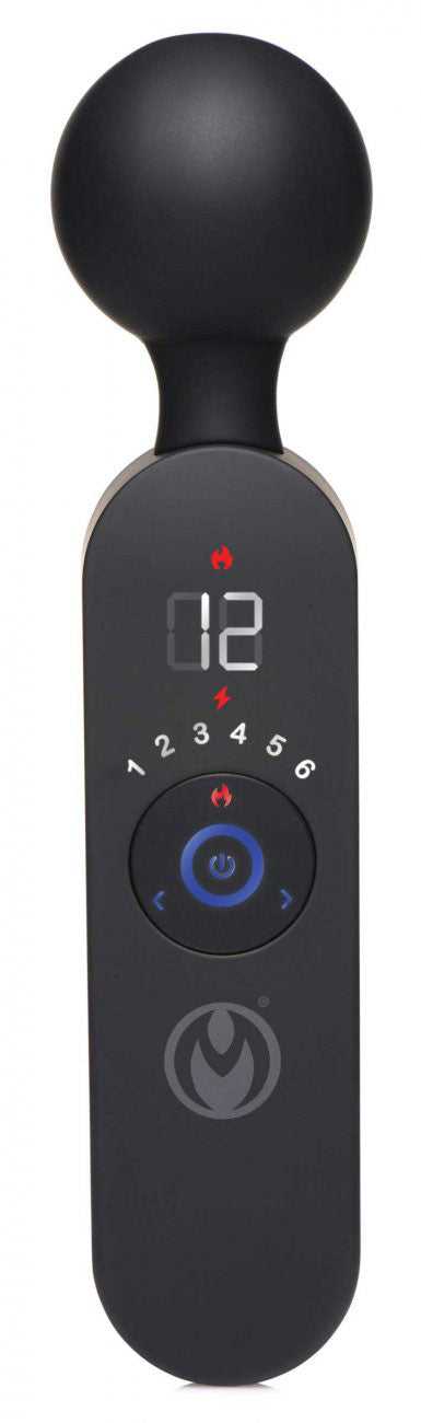 Thunder Wand 72x Silicone Heating Wand Massager - Black Luxe Ember Essentials