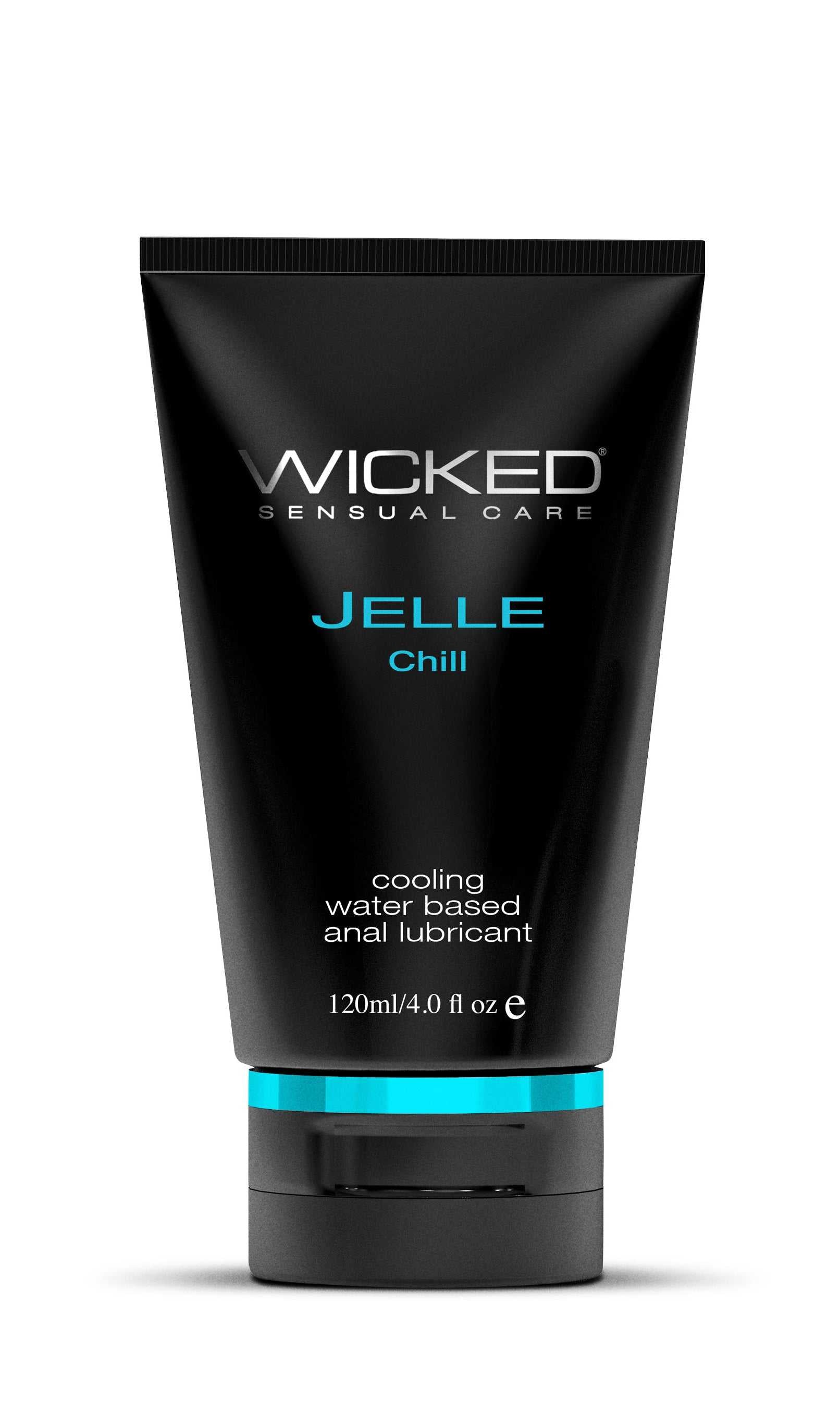 Jelle Chill Cooling Anal Gel Lubricant - 4 Fl. Oz. Luxe Ember Essentials