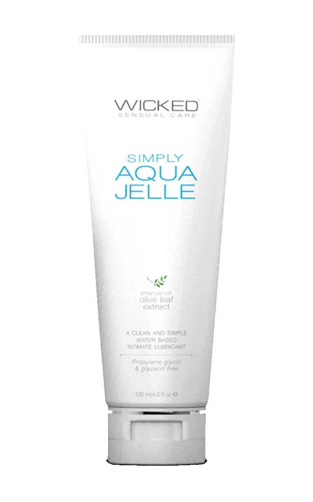 Simply Aqua Jelle Fragrance Free Lubricant - 4 Fl. Oz. Luxe Ember Essentials