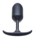 Premium Silicone Weighted Anal Plug - Medium Luxe Ember Essentials