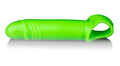 Smooth Stretchy Penis Sleeve - Glow in the Dark Luxe Ember Essentials