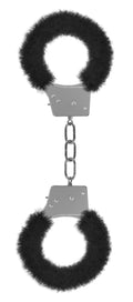 Beginner's Furry Handcuffs - Black Luxe Ember Essentials