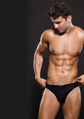Envy Microfiber Thong - Medium/large - Black Luxe Ember Essentials