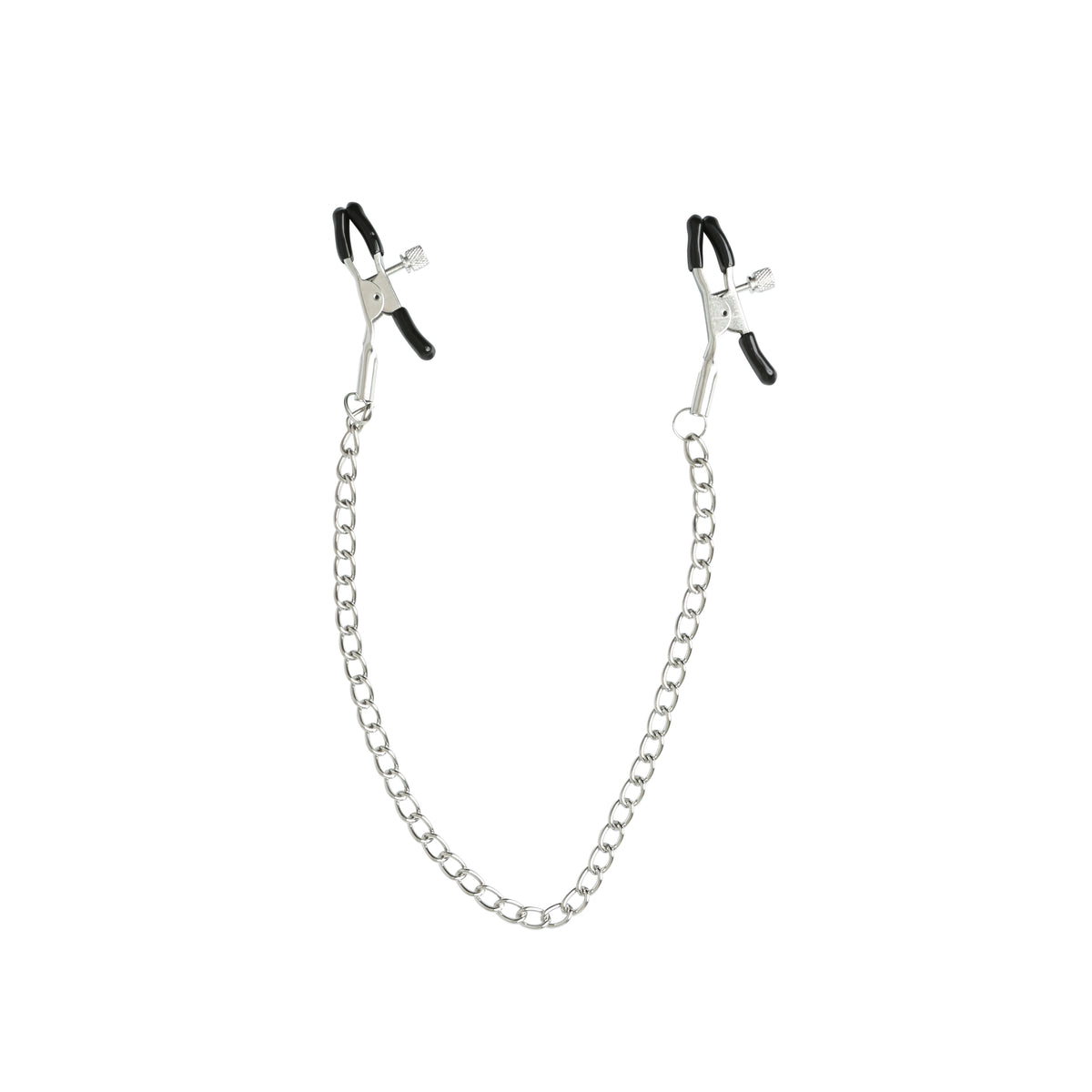 "Sex and Mischief Chained Nipple Clamps SS100-89"