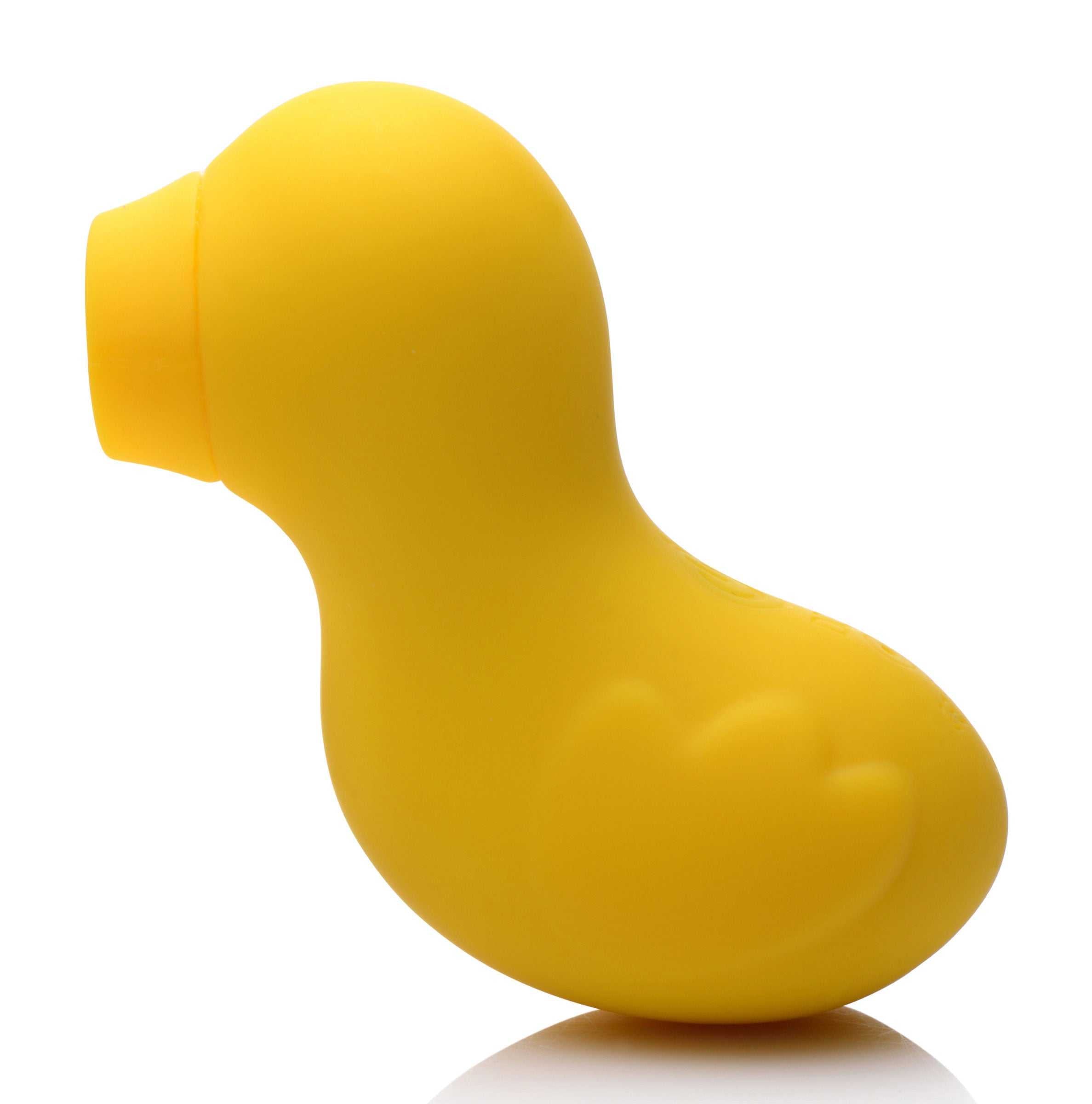 Sucky Ducky Silicone Clitoral Stimulator - Yellow Luxe Ember Essentials