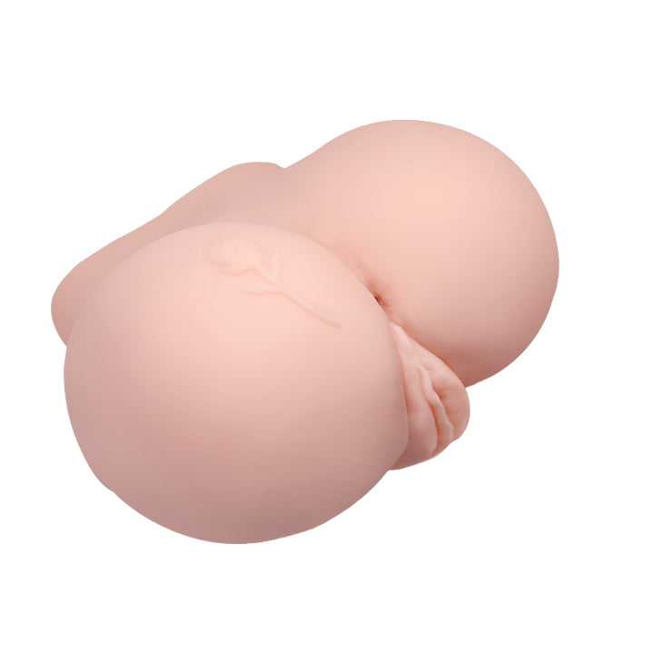 Crazy Bull the Realistic Skin-Like Texture Vagina and Anal Masturbator Vibration and Doubled Entrance Luxe Ember Essentials