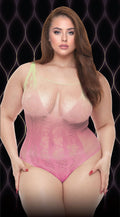"Rosy Sunset Bodysuit - Q X-LC132-X"