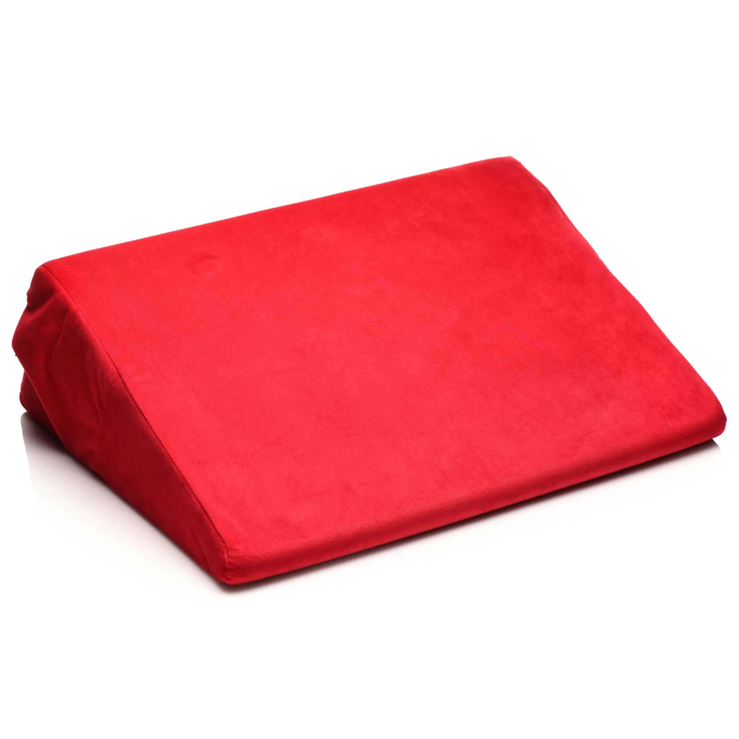 Love Cushion Small Wedge Pillow - Red Luxe Ember Essentials
