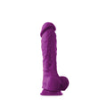 Coloursoft 8" Soft Dildo - Purple Luxe Ember Essentials