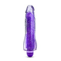 "Glow Dicks - Molly Glitter Vibrator - Purple BL-43011"