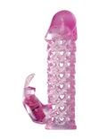 Fantasy X-Tensions Vibrating Couples Cage - Pink Luxe Ember Essentials