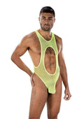 Envy Bare Sunshine Mesh Singlet Os - Yellow Luxe Ember Essentials