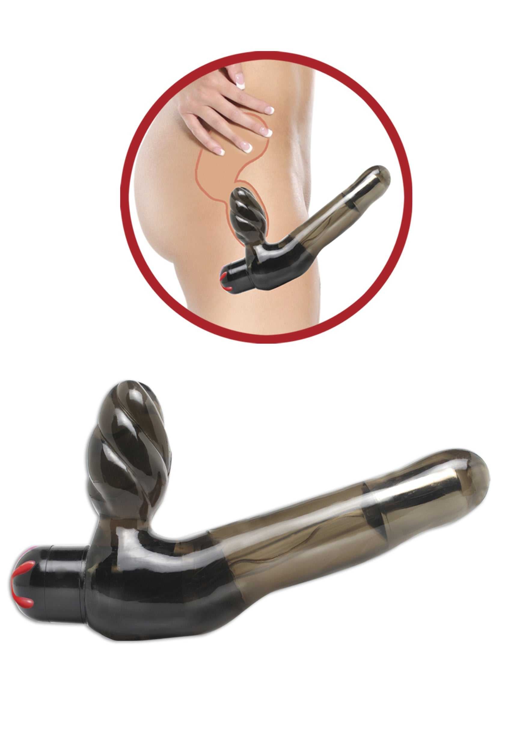 Fetish Fantasy Series Vibrating Strapless Strap-On Luxe Ember Essentials