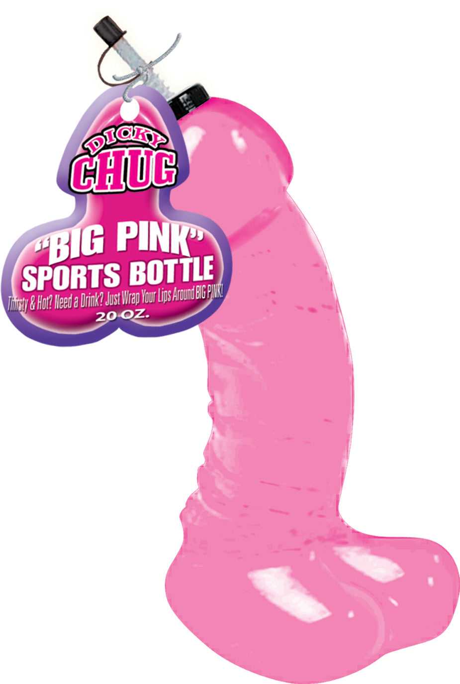 Dicky Chug Sports Bottle - Big Pink Luxe Ember Essentials