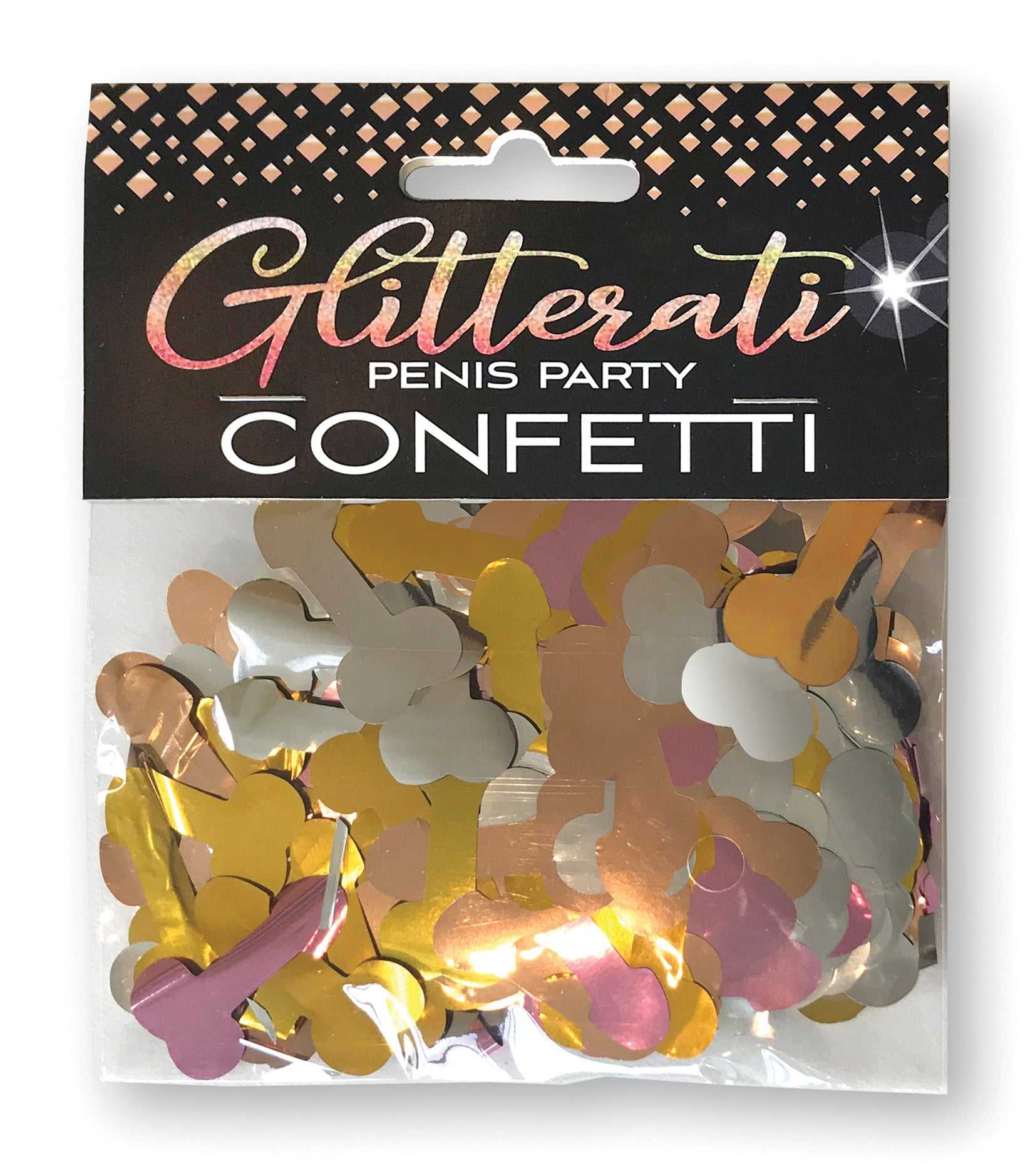Glitterati Penis Party Confetti Luxe Ember Essentials