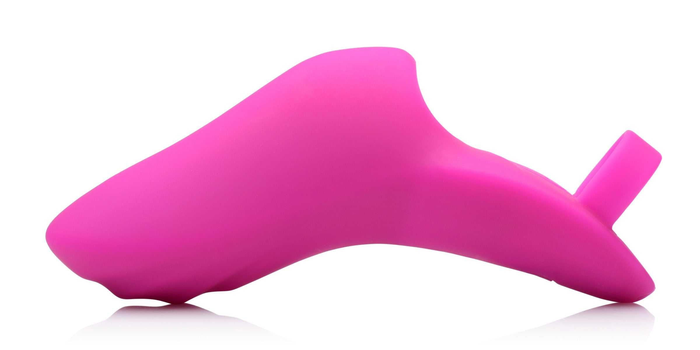 7x Finger Bang Her Pro Silicone Vibrator - Pink Luxe Ember Essentials