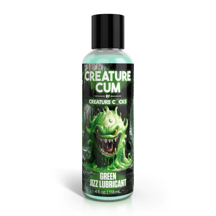 "Creature Cum Green Water-Based Lubricant 4oz CC-AH798-4OZ"