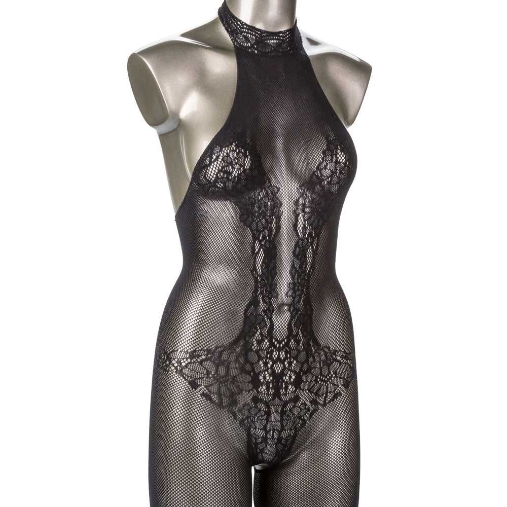 Scandal Halter Lace Body Suit Luxe Ember Essentials