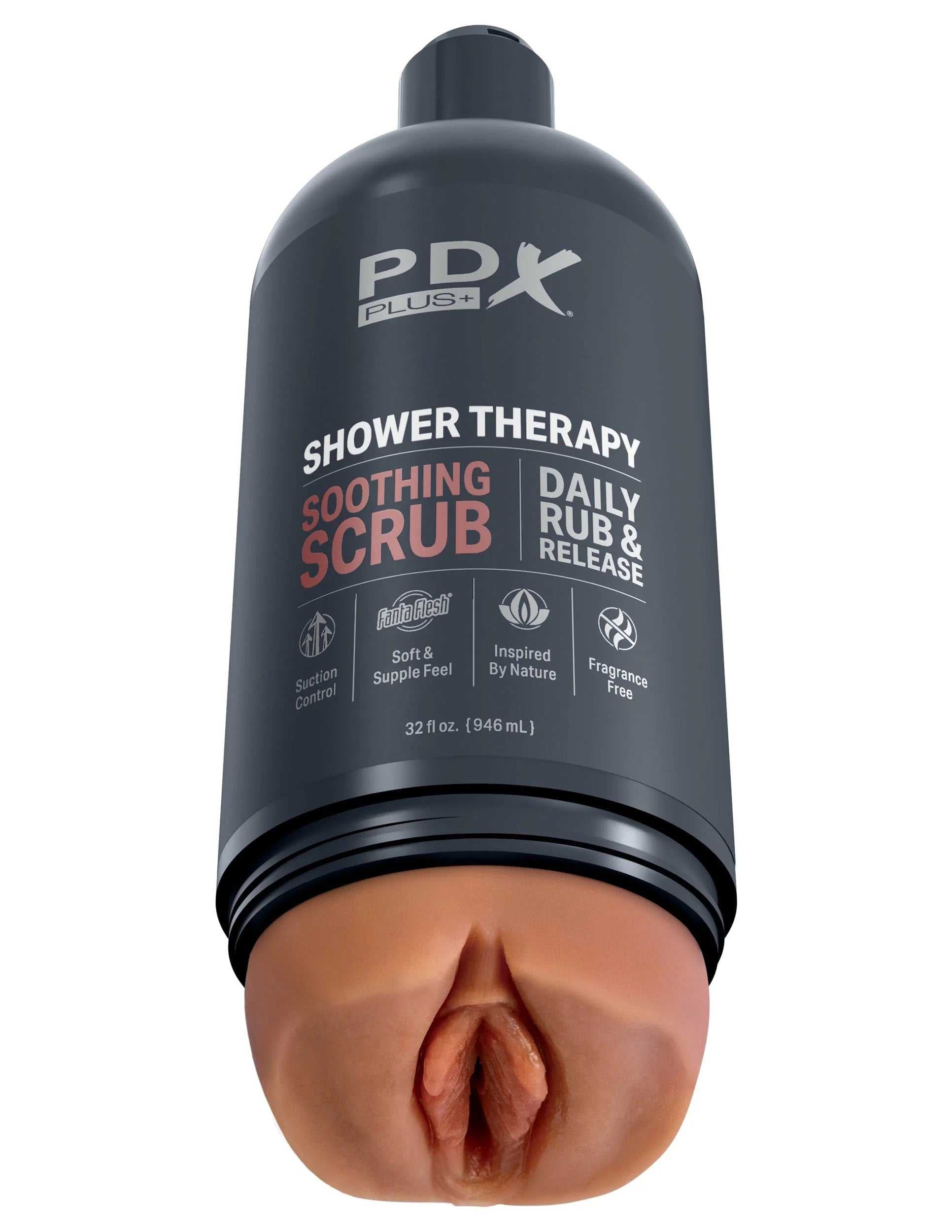 Shower Therapy - Soothing Scrub - Tan Luxe Ember Essentials