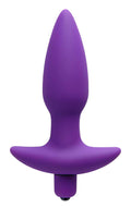 Aria Vibrating Silicone Anal Plug - Medium Luxe Ember Essentials