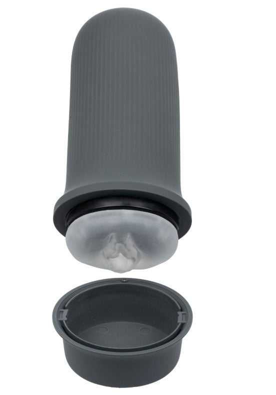 "Milk Master Grip-N-Stroke Pussy - Grey SE5550053"