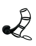 Fantasy X-Tensions Deluxe Silicone Power Cage - Black Luxe Ember Essentials