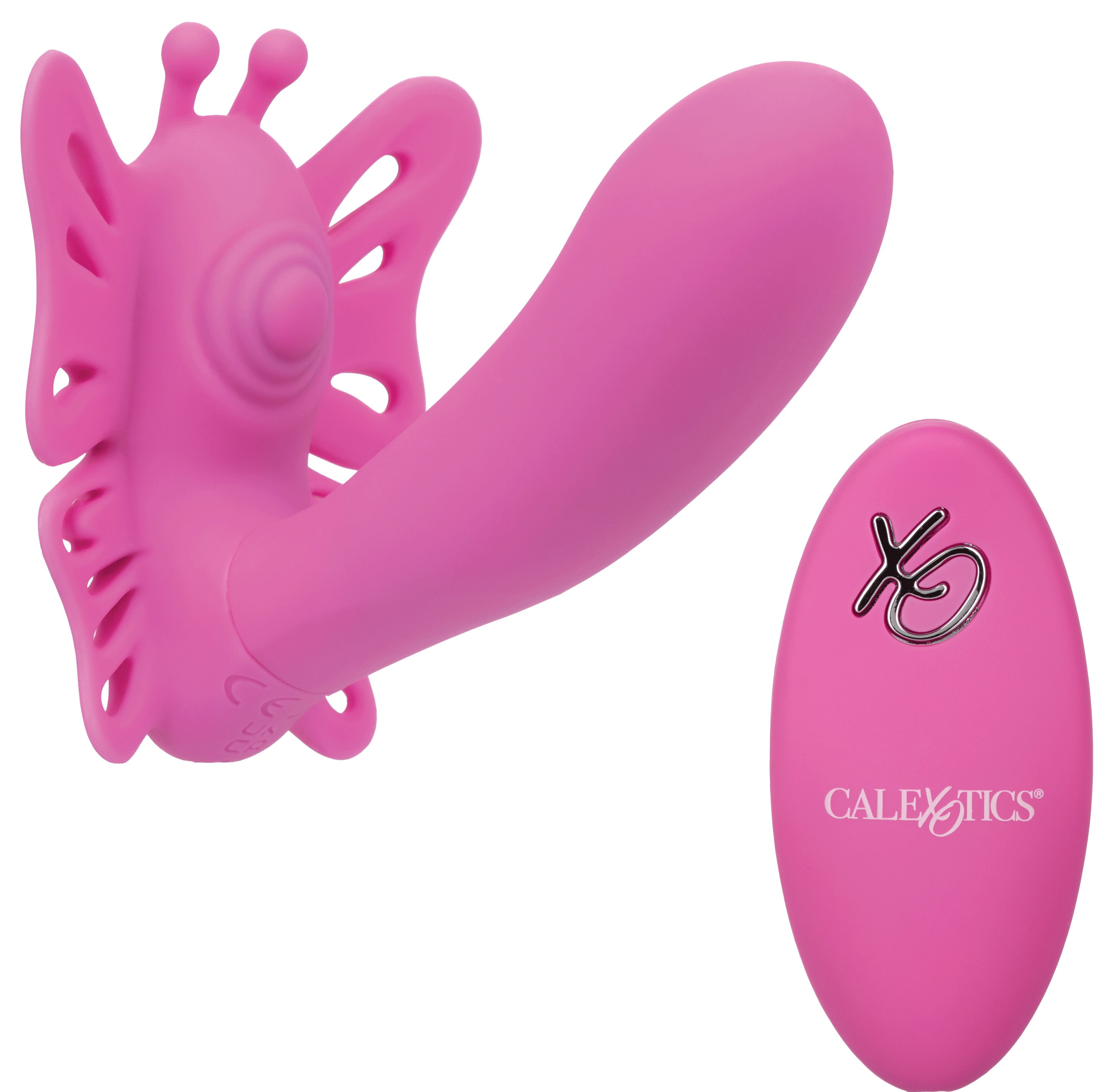 Venus Butterfly Silicone Remote Pulsating Venus G - Pink Luxe Ember Essentials