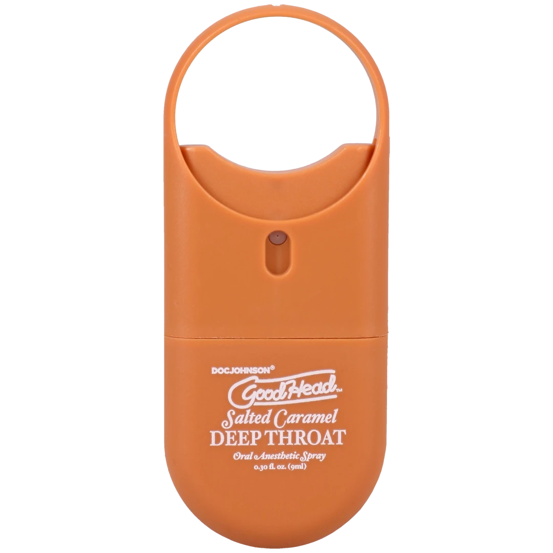 "Goodhead - Deep Throat Spray to-Go - Salted Caramel - .30 Fl. Oz. DJ1366-25-CD"