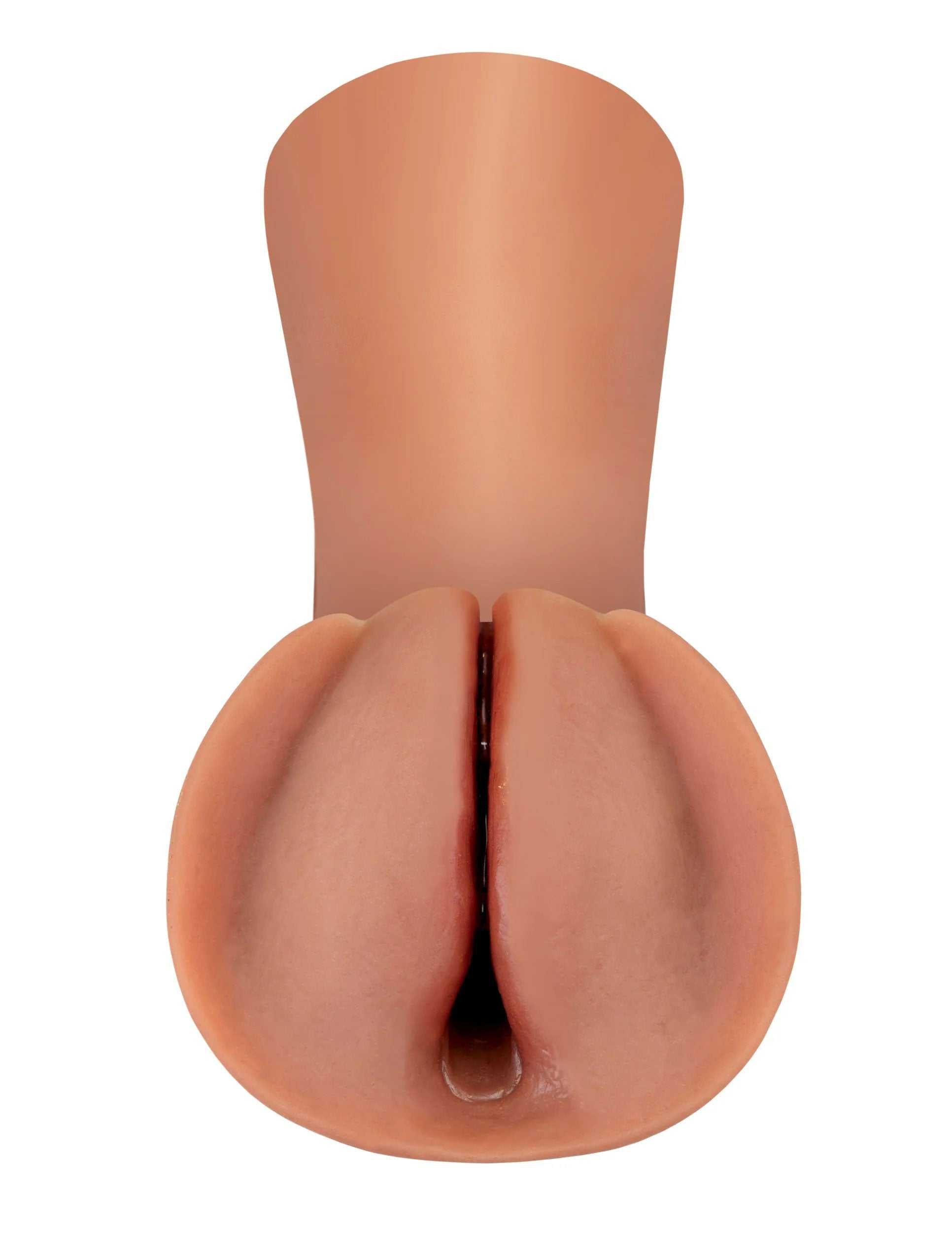 Extreme Wet Pussies - Slippery Slit - Tan Luxe Ember Essentials