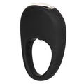 Silicone Rechargeable Pleasure Ring - Black - Black Luxe Ember Essentials