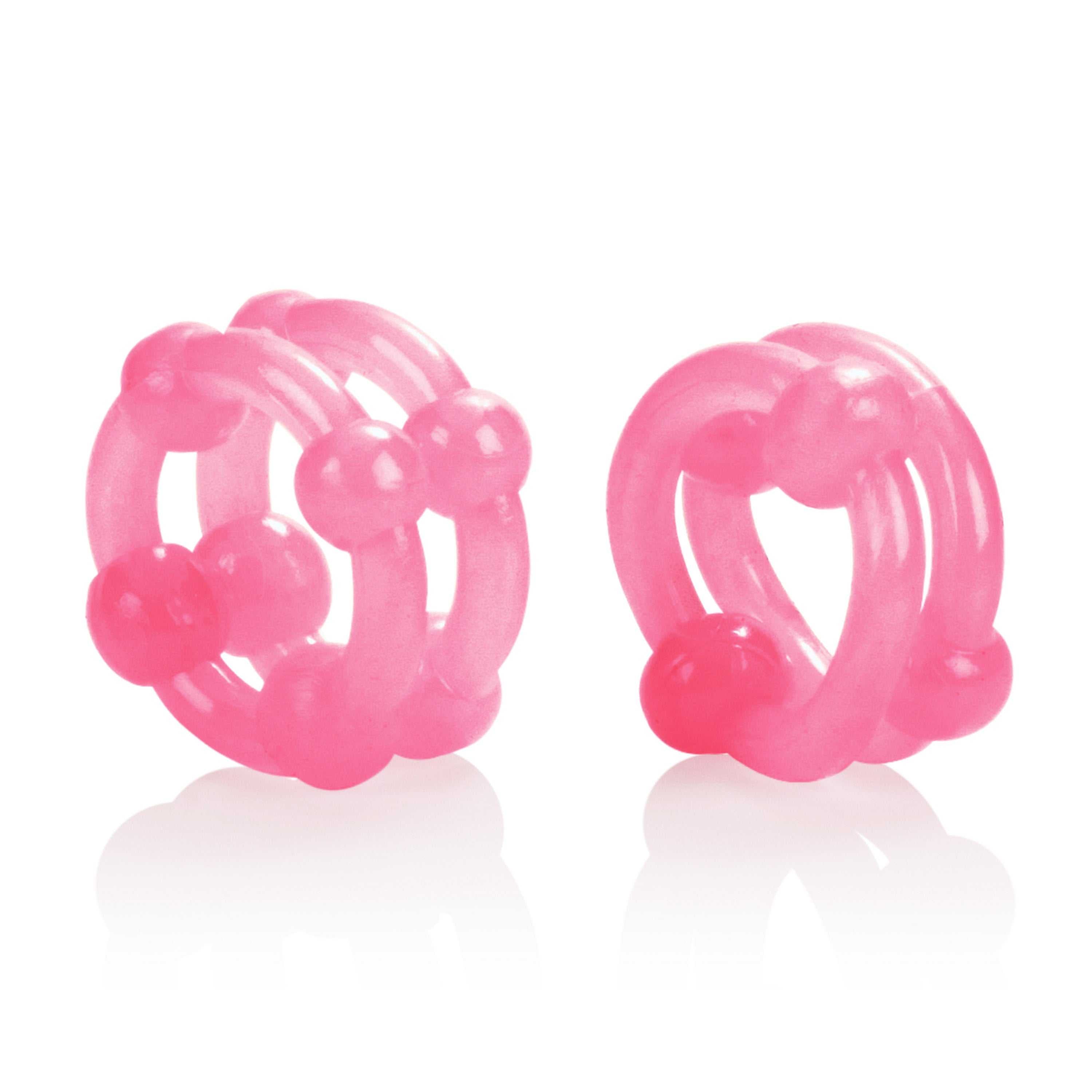 Island Rings - Double Stacker - Pink Luxe Ember Essentials