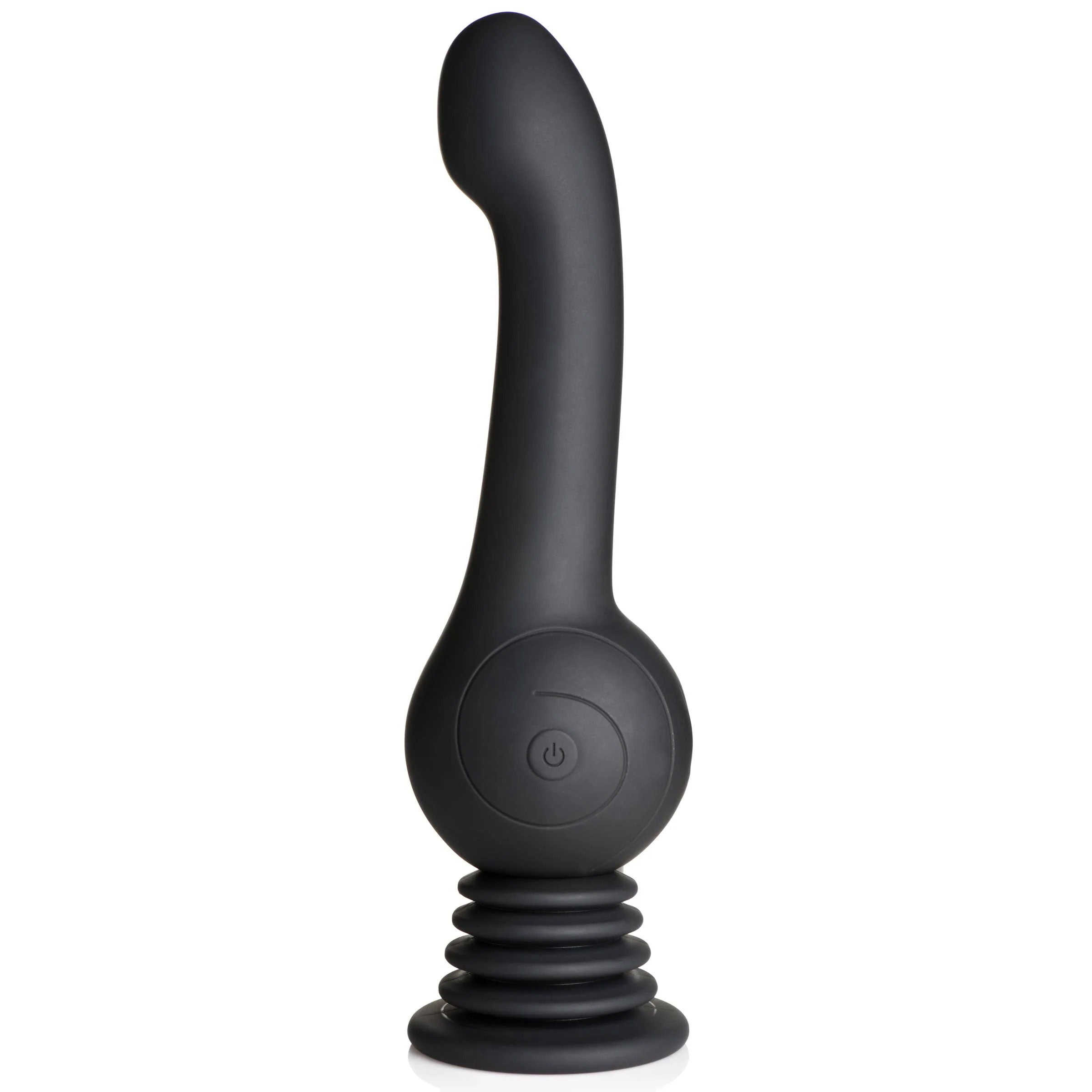 Sex Shaker Shaking Silicone Stimulator - Black Luxe Ember Essentials