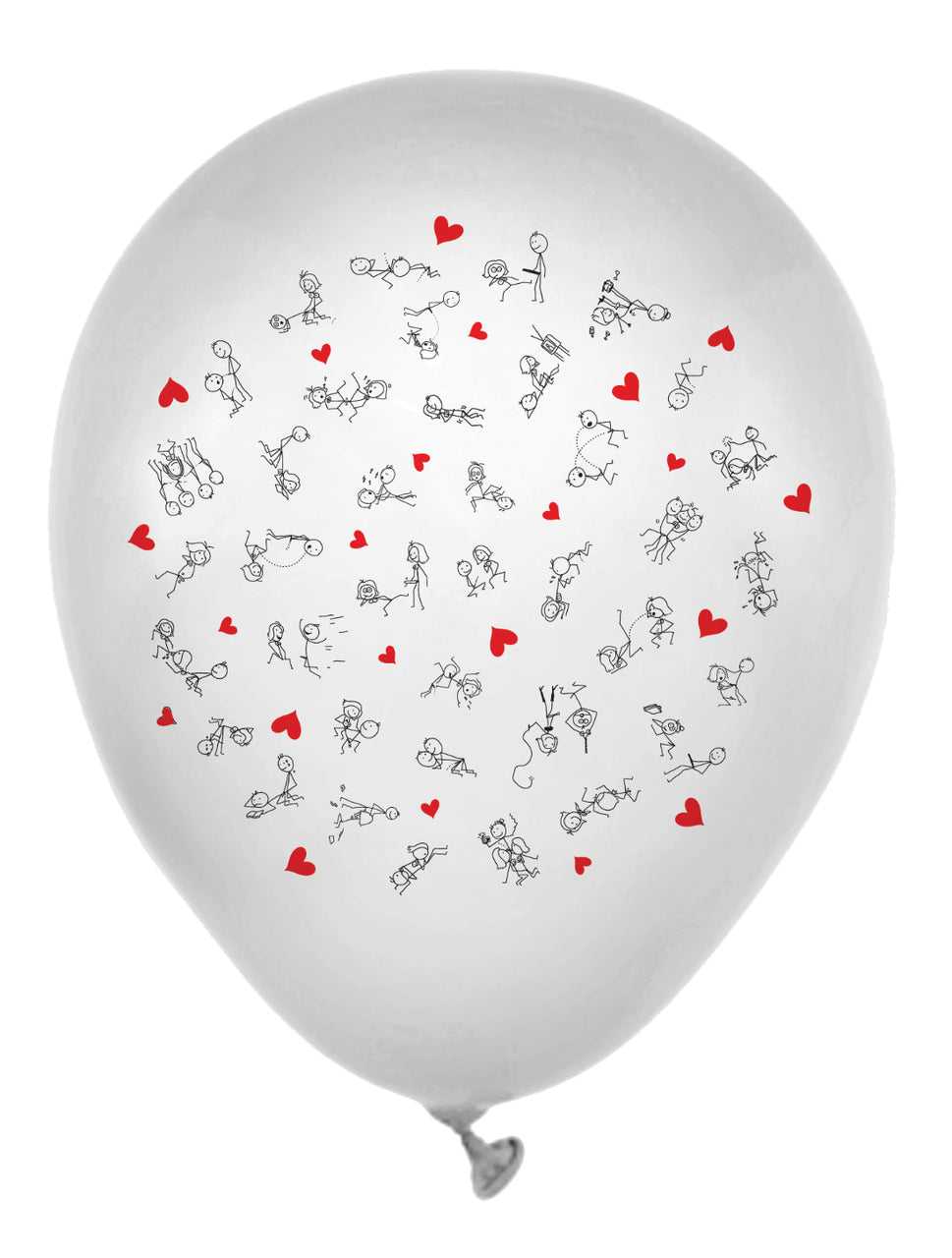 Dirty Balloons - Stick Figure Style - 8 Pack Luxe Ember Essentials