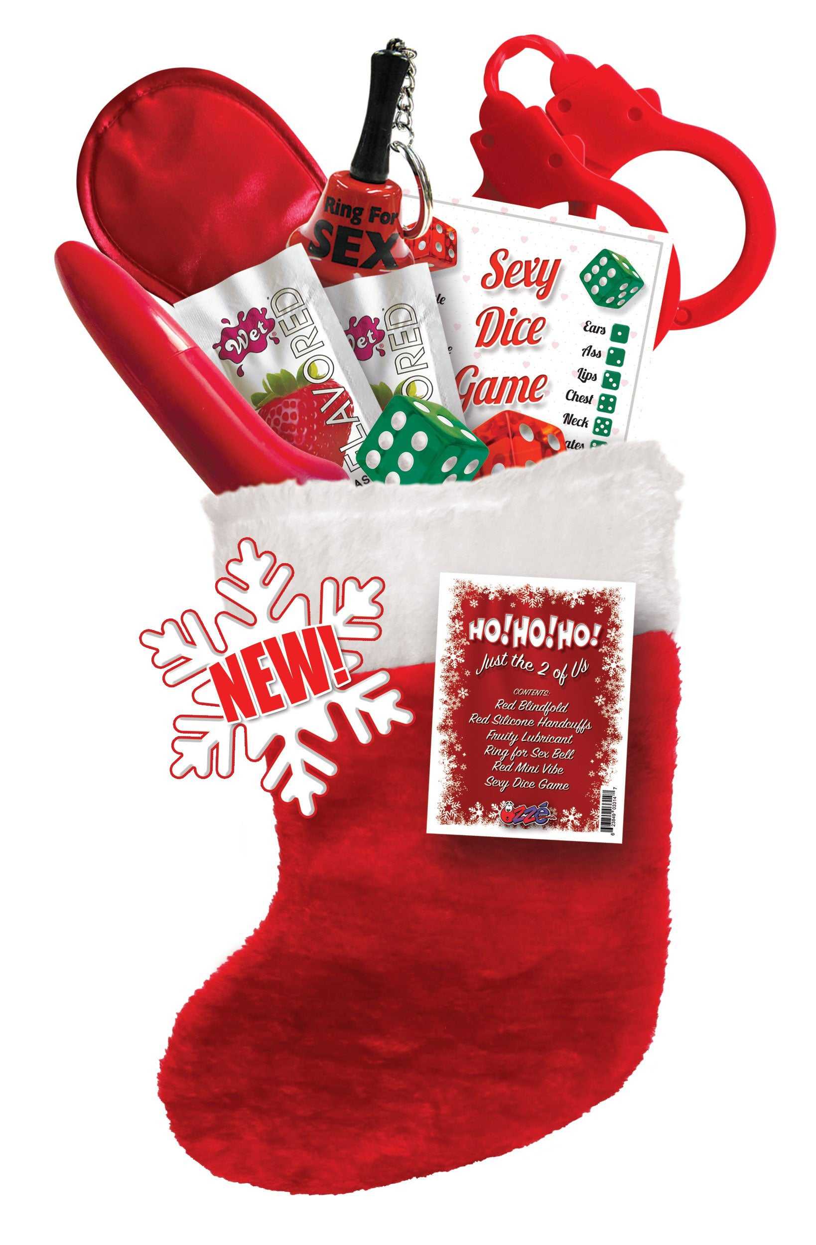 Christmas Stocking - Red Luxe Ember Essentials