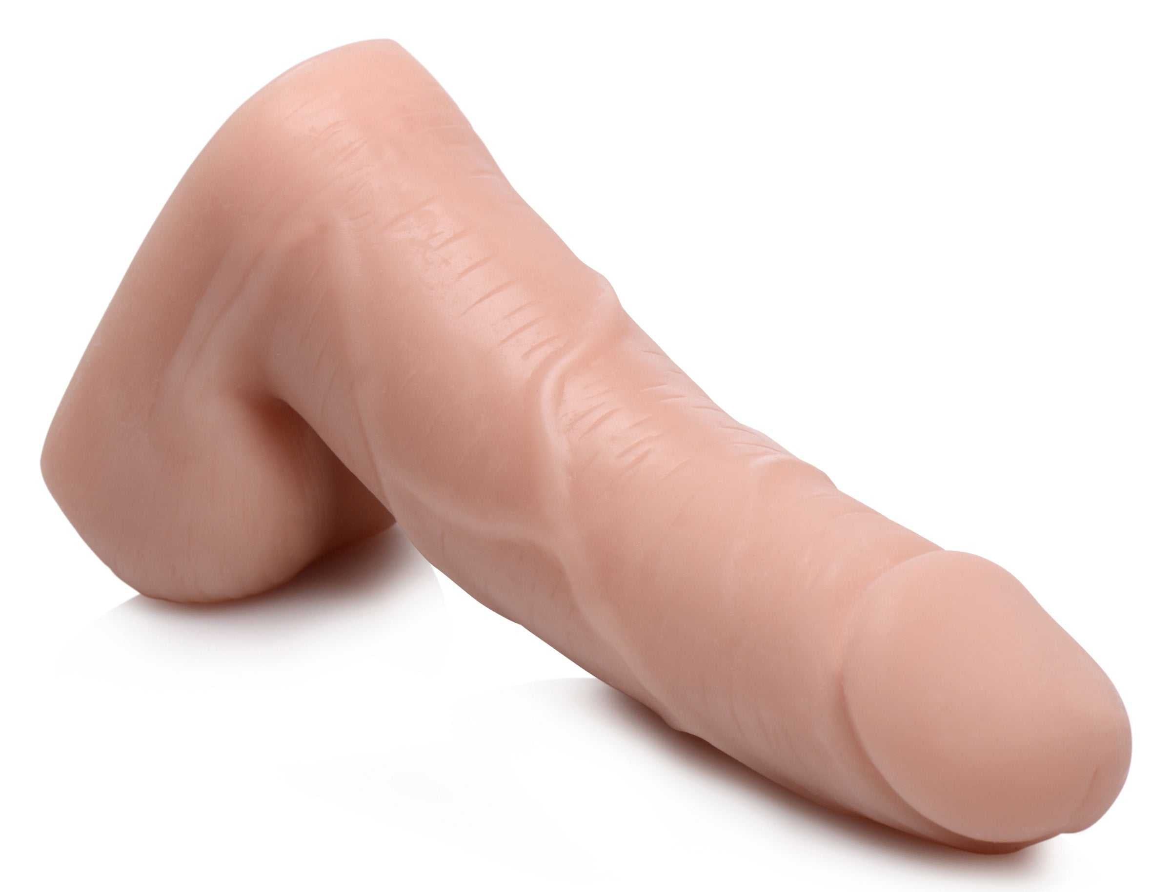 Large Bulge Packer Dildo - Light Luxe Ember Essentials
