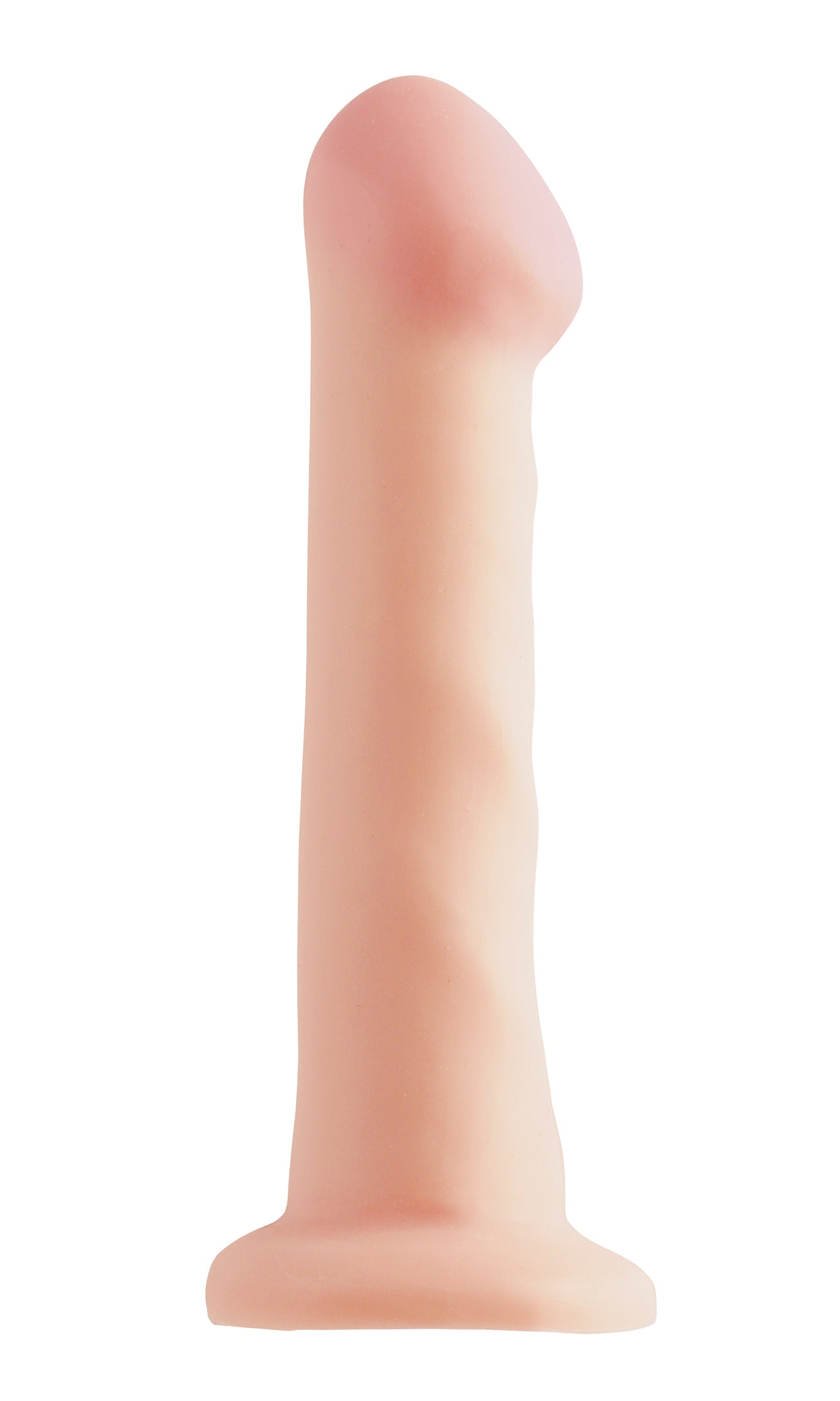 Basix Rubber Works - 6.5 Inch Dong With Suction Cup - Flesh Luxe Ember Essentials