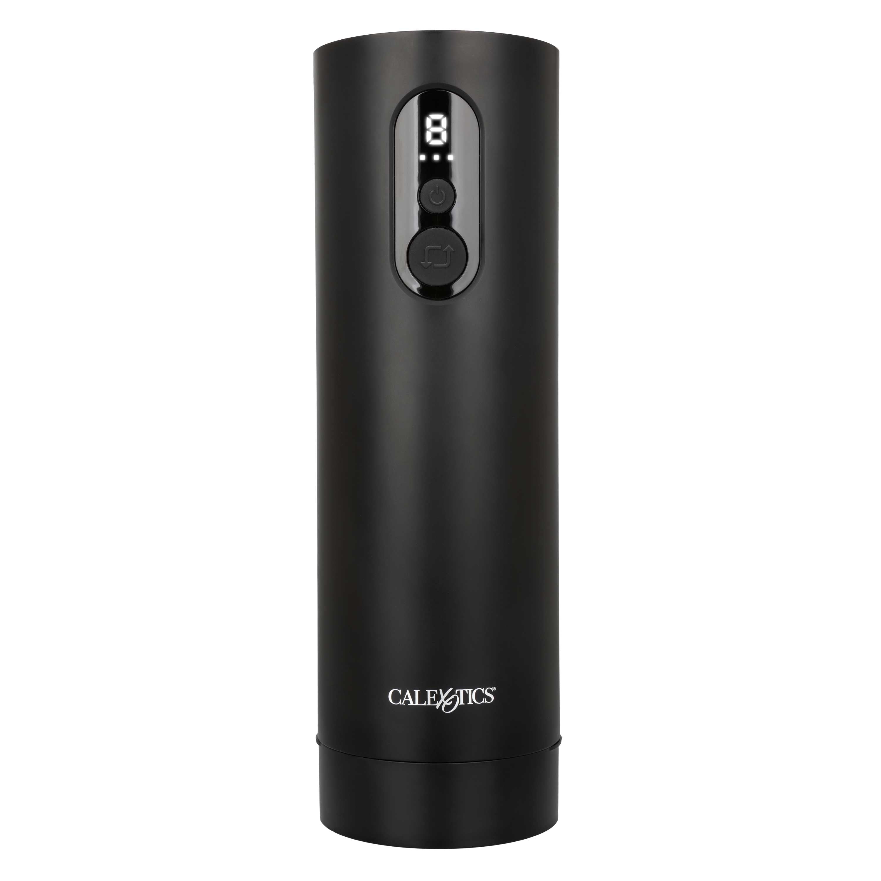 Bionic Thrusting Masturbator - Black Luxe Ember Essentials