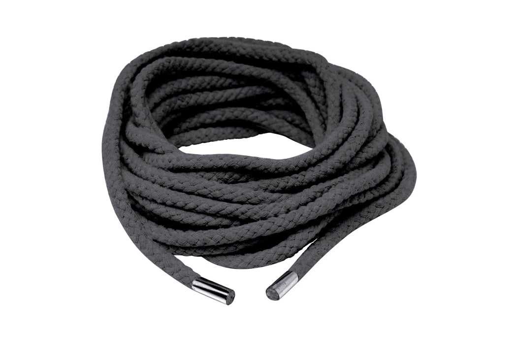 Fetish Fantasy Series Japanese Silk Rope - Black Luxe Ember Essentials
